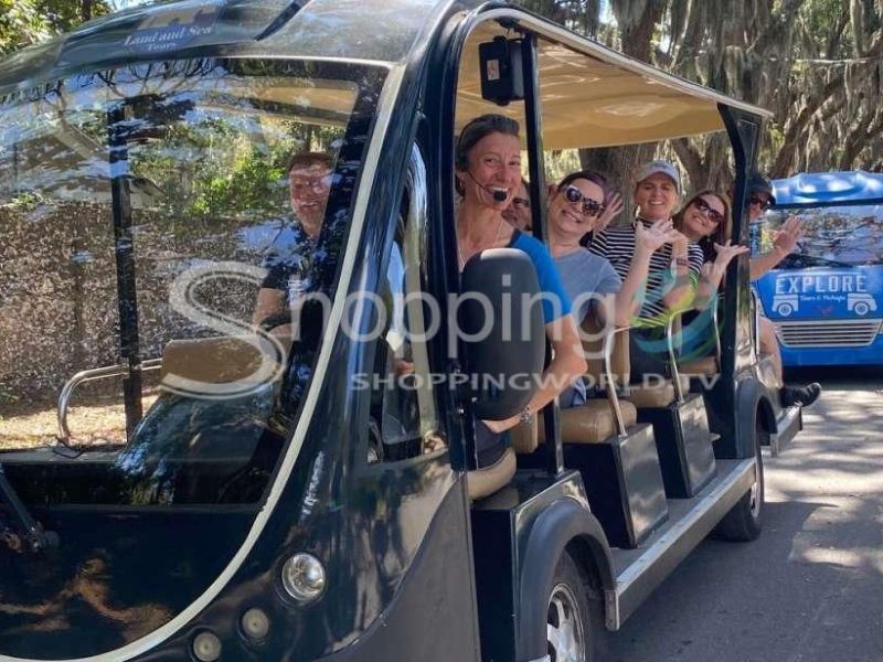 Waterfront and downtown golf cart tour in USA - Tour in St. Augustine